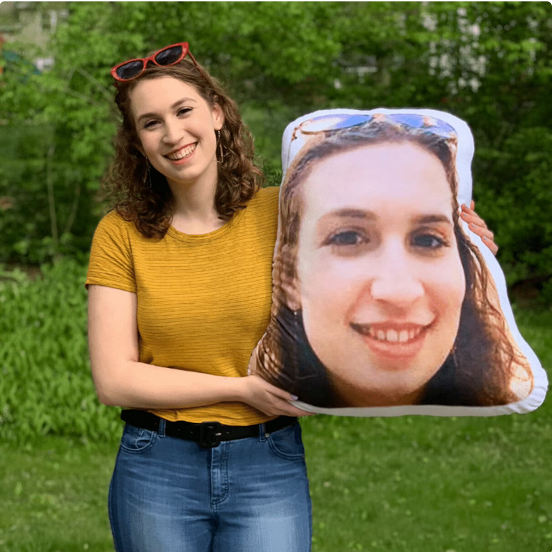 Personalized Custom Face Photo Pillow