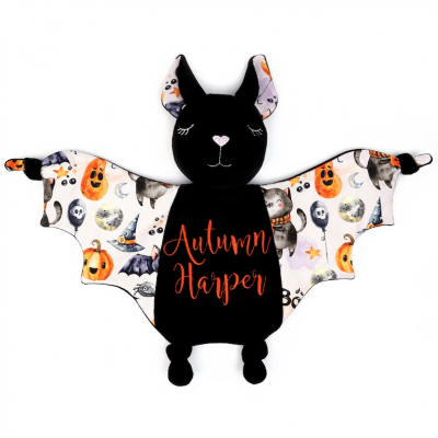 Halloween Baby Bat Plush Personalized Gift 