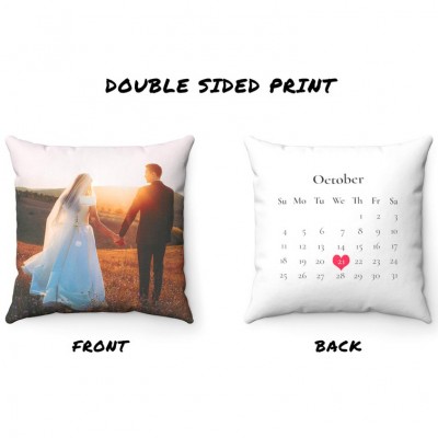 Personalized Pillow Case With Your Photo Valentines Day Gift