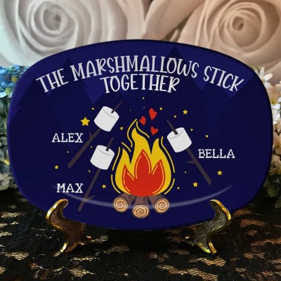 The Marshmallows Stick Together Platter Father's Day Gift