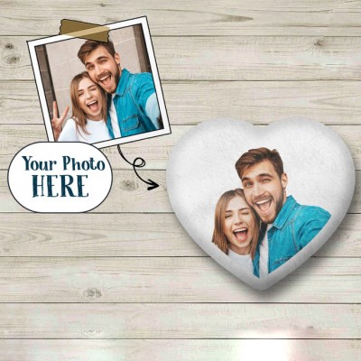 Personalized 3D Photo Pillow Valentines Day Gift