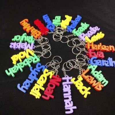 Bulk Personalized Name Keychain Children's Bag Tag Keychain